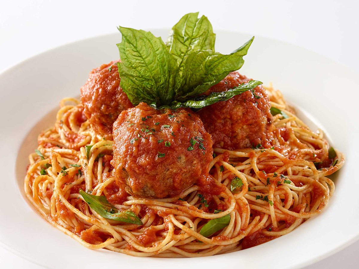 Spaghetti Con Polpette 
