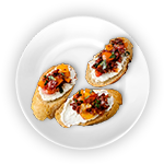 Baked Potato With Cheese & Tomato 