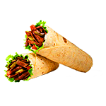 Salt & Chilli Chicken Wrap With Curry Sauce ( Inside Wrap ) 