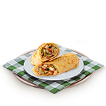 Salt & Chilli Chicken Hoagie Wrap With Cheese 